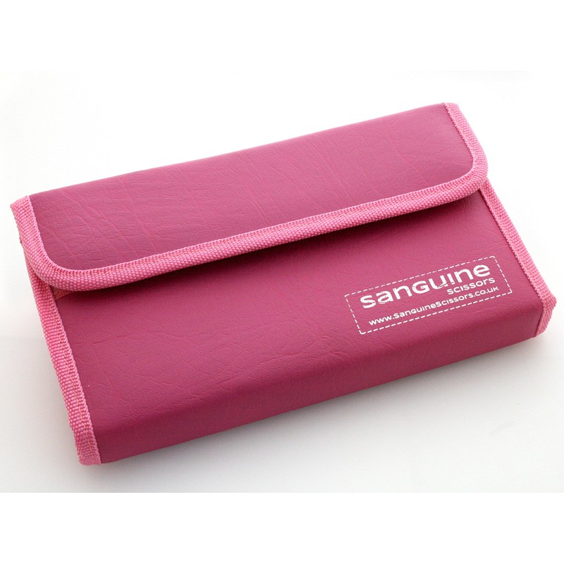 Hairdressing & Thinning Scissors Pink with Matching Sturdy Case