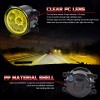 CHUSYYRAY For 2012 - 2014 Ford Focus Front Bumper LED