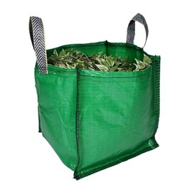 sackmaker Garden Waste Bags - 90 Litre - 1 to 5 Sacks - PREMIUM GRADE - Industrial Fabric and Handles - Heavy Duty Garden/Green Waste Sacks (1 Pack, Green)