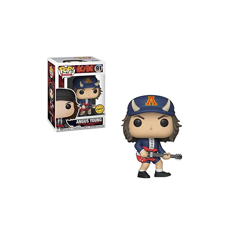 Funko Pop Rocks Vinyl Figure AC/DC Angus Young Chase