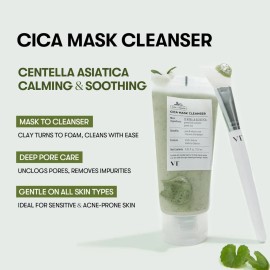 Limpiador Cosmétics Cica Mascarilla Suave