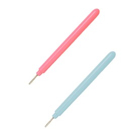 Quilling Paper Pens, 2 Pcs Origami Paper Quilling Tools, Handmade Rolling Curling Quilling Needle Pen, Multifunction Paper Rolling Pen, Paper Quilling Slotted Tools