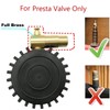 GODESON Presta Valve Tire Pressure Gauge 0-160 PSI/11 Bar