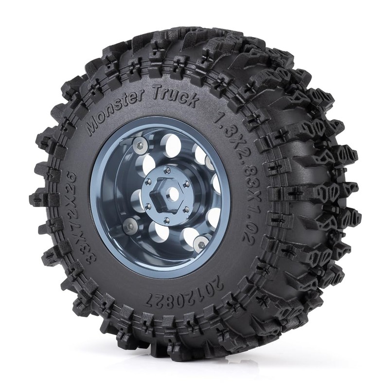 1.3" Wheel Tires Set - 72mm Soft Sticky Tires and
