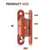 SPARKWHIZ Heavy Duty Gate Hinge, 7" Bolt onto Gate Hinge,