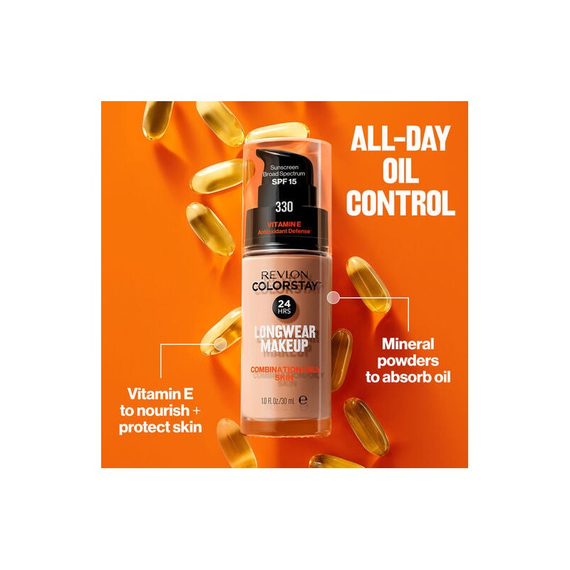 Revlon ColorStay 24 Hour Longwear Foundation Combination/Oily Buff