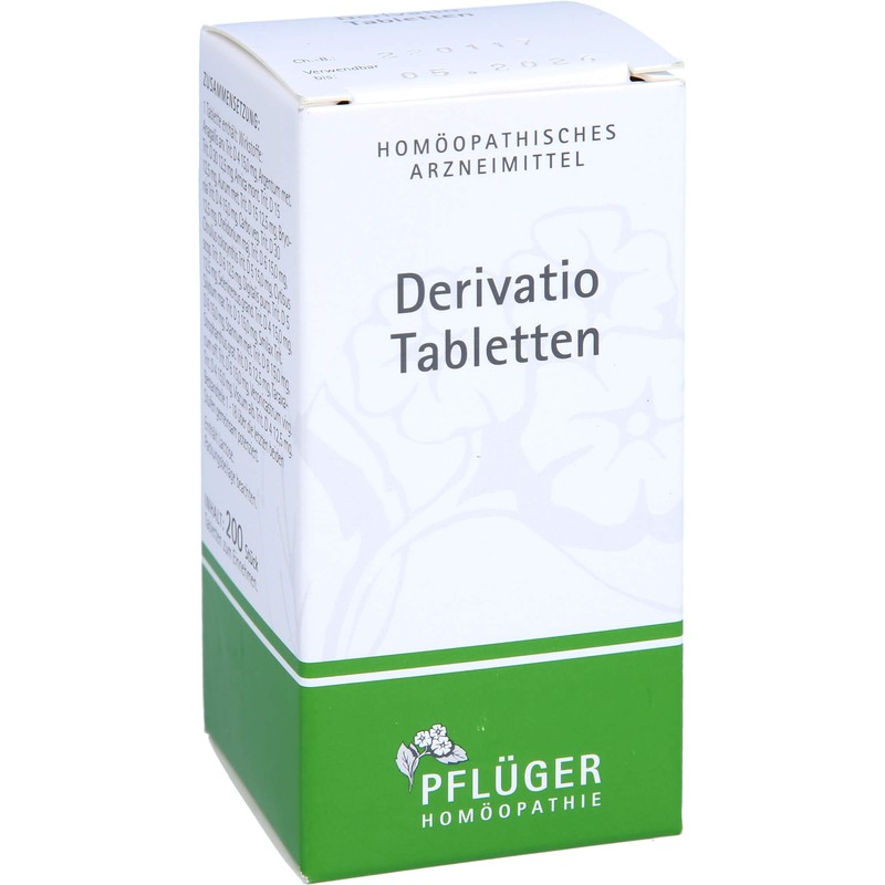 PFLÜGER Derivatio Tabletten, 200 St. Tabletten