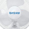 Hurricane Supreme Oscillating Wall Mount Fan w/ 3 Quiet Speeds,