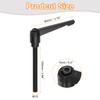 sourcing map 2Pcs M10 x 100mm Adjustable Knobs Handle Male