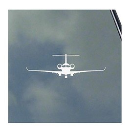 Cessna Citation Longitude Pilot Front Vinyl Sticker Decal Business Jet Corporate Crew