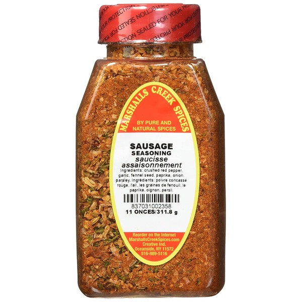 Marshalls Creek Spices Sausage Seasoning, No Salt, 12 Ounce