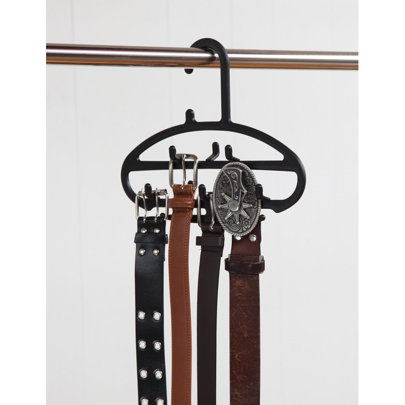 Shinko Hanger Petite Belt Hanger Black