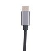 USB C Headset with Mic for PC, USB & 3.5mm,