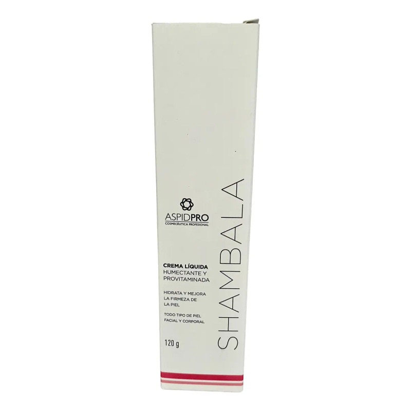 Crema Líquida Humectante AspidPro Línea Shambala 120g Piel Mixta Rostro