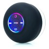 Bocina Bluetooth Contra Agua Baño Regadera Recargable Segura Color Negro