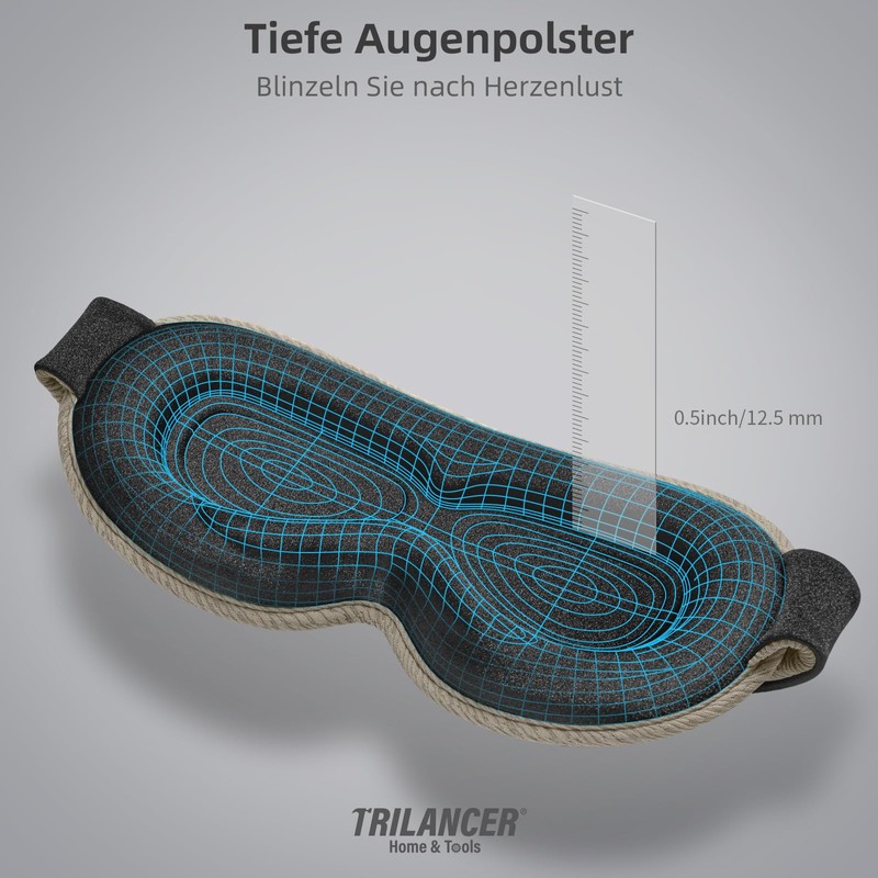 Eye Mask, Sleeping Mask, Side Sleeper, 3D Sleeping Mask, Eye