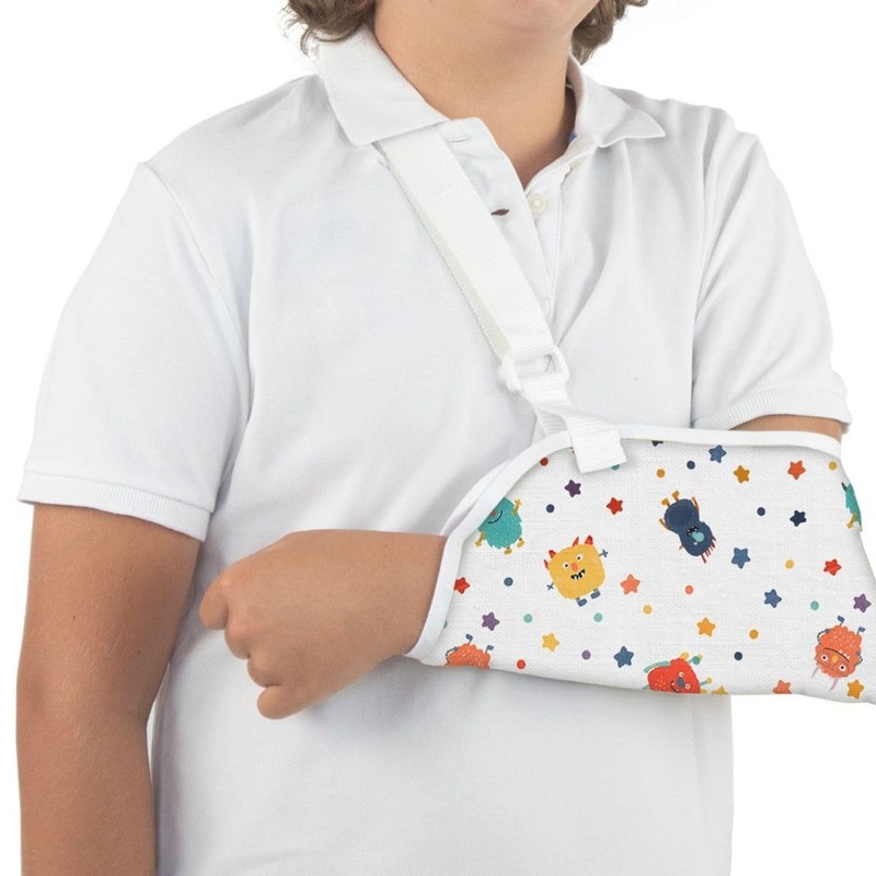 Mobiclinic , Arm Sling Children, Size M, 100% Cotton, European