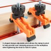 O'skool Multi-Positionable T-Track Hold Down Clamp Kit for CNC Router