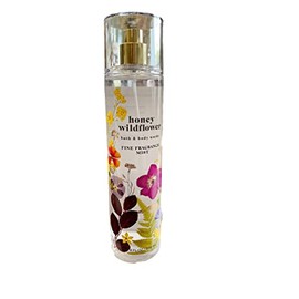 Bath and body Lotion, Perfume Mist, Shower Gel Holiday and Tropical Fragrance Collection (Honey Wildflower Mist, 8 Ounce)