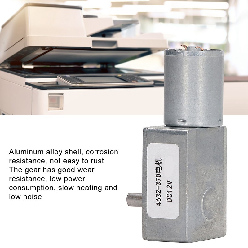 Speed Reduction Motor Self Locking Wear Resistant 4632‑370 Worm Gear