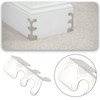 LT Easiyl 12Pcs Metal Corner Protectors Baseboard with Screws for