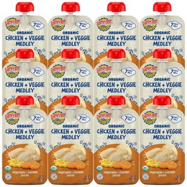 Earth's Best Organic Chicken Vegetable Medley Pouch, 4 oz (Pack of 12)