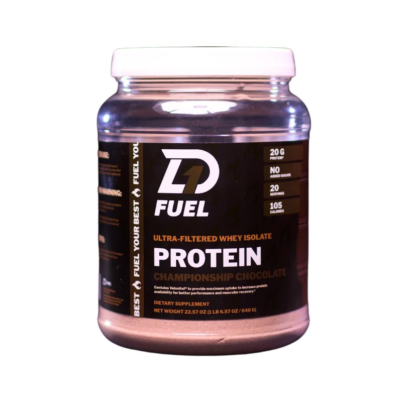 D1 Fuel Grass Fed Whey Isolate Protein Powder - Championship