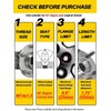 MIKKUPPA M14x1.5 Lug Nuts - Replacement for Chevy Silverado, Ford,