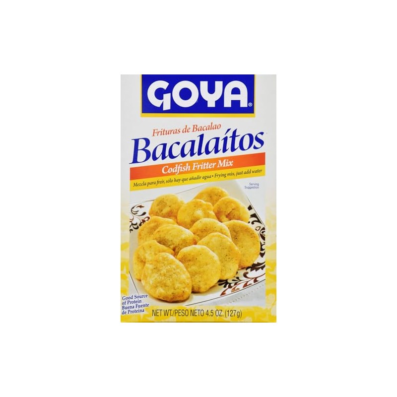 Goya Bacalaitos Codfish Fritter Mix, 4.5 Ounce