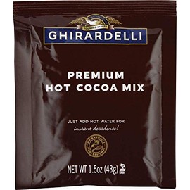 Ghirardelli Premium Hot Cocoa Envelopes, Rich chocolate, 22.7 Ounce (Pack of 15)