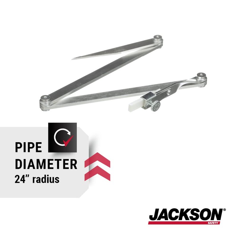 Jackson Safety Contour Radius Marker - Aluminum, Up to 24