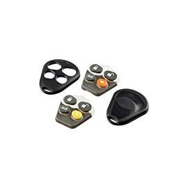 Key Fob Keyless Entry Remote Shell Case & Pad fits Viper EZSDEI474V - 4 Button