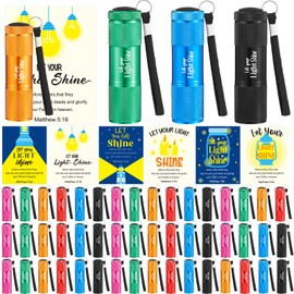 48 Set Mini Christian Flashlight Bulk