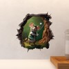 Golfing Mouse in Mouse Hole Decal - Mouse Hole 3D