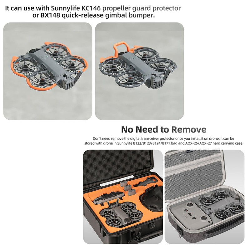 OURHZTB Neo 2 Digital Transceiver Protector Cover for DJI NEO