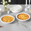 MALACASA Ceramic Pie Pan, Pie Pan for Baking 9 Inch,40