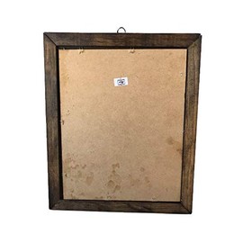 miSantuario Nuestra Señora Virgen Milagrosa 9"x11" Our Lady of The Miraculous Medal Wooden Rustic Frame, New