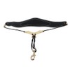 Universal Adjustable Saxophone Neck Strap PU Leather Sax Strap Metal