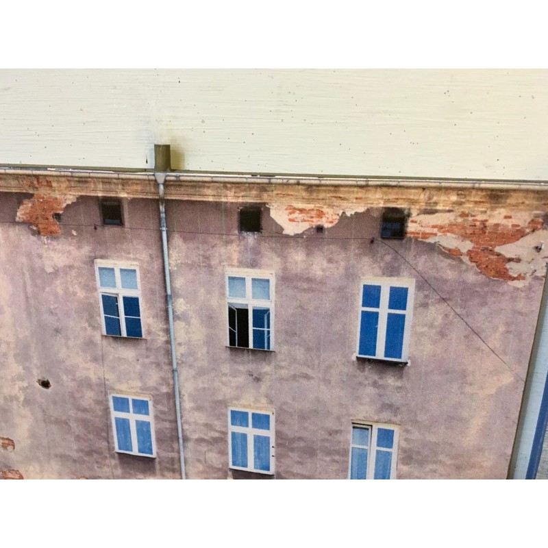 PTF Designs *O Scale Scratch Built "APARTMENT #3" Building Front