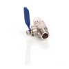 Naturewater Ball Valve with Jaco-Fitting 1/4" AG 6.35mm