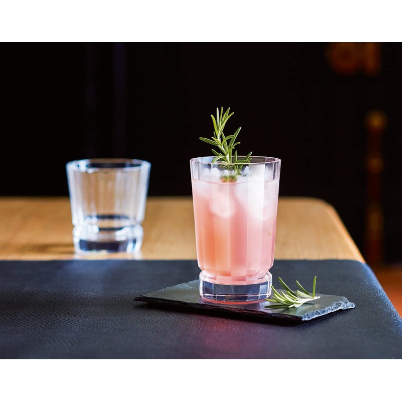 Cristal D'Arques Macassar 12 Ounce Highball Glass, Set of 4