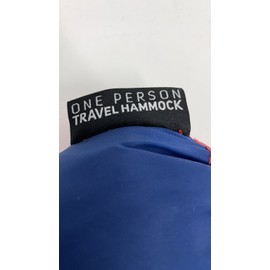 EQUIP Red & Navy Lightweight Portable Travel 1 Person Hammock 116” x 59” New with Tag