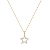 Elli Women's Star Pendant Necklace Astro with Crystals in 925