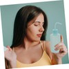 Botella de Limpieza de Pestañas Boca Curva 250ml Resistente a