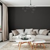 Rust-Oleum 380216 Black Sure Color Interior Paint + Primer, Flat,