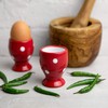 City to Cottage Ceramic Egg Cup Holder Set of 2,