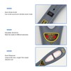 Handheld Metal Detector Sound Light Vibration Alarm High Sensitivity Metal