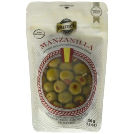 DUMET AG Spanish Manzanill Gourmet Olives with Pimento Paste 200g