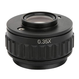 Lazmin 0.35X CTV Microscope Lens, Digital Industry Microscope Camera Lens Adapters for Trinocular Stereo Microscope