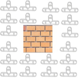 GEFAEJIFO Pack of 100 Tile Spacers, 10 mm, Tile Spacers, Tile Spacers, for Tile Cutting and Distance Compensation